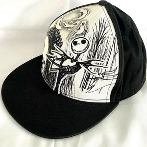 Disneyland Resort Nightmare Before Christmas Adjustable Hat Jack Skellington EUC